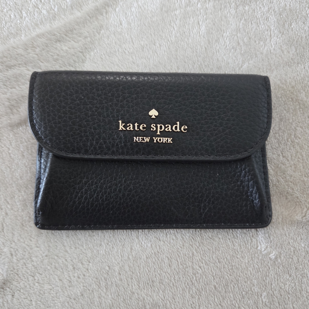 Kate Spade Black Leather Wallet